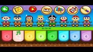 Piano kids -  Songs -  2 Do Re Mi @HappyStudy screenshot 2