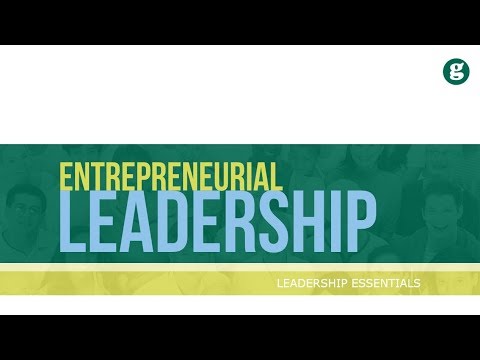 Entrepreneurial Leadership