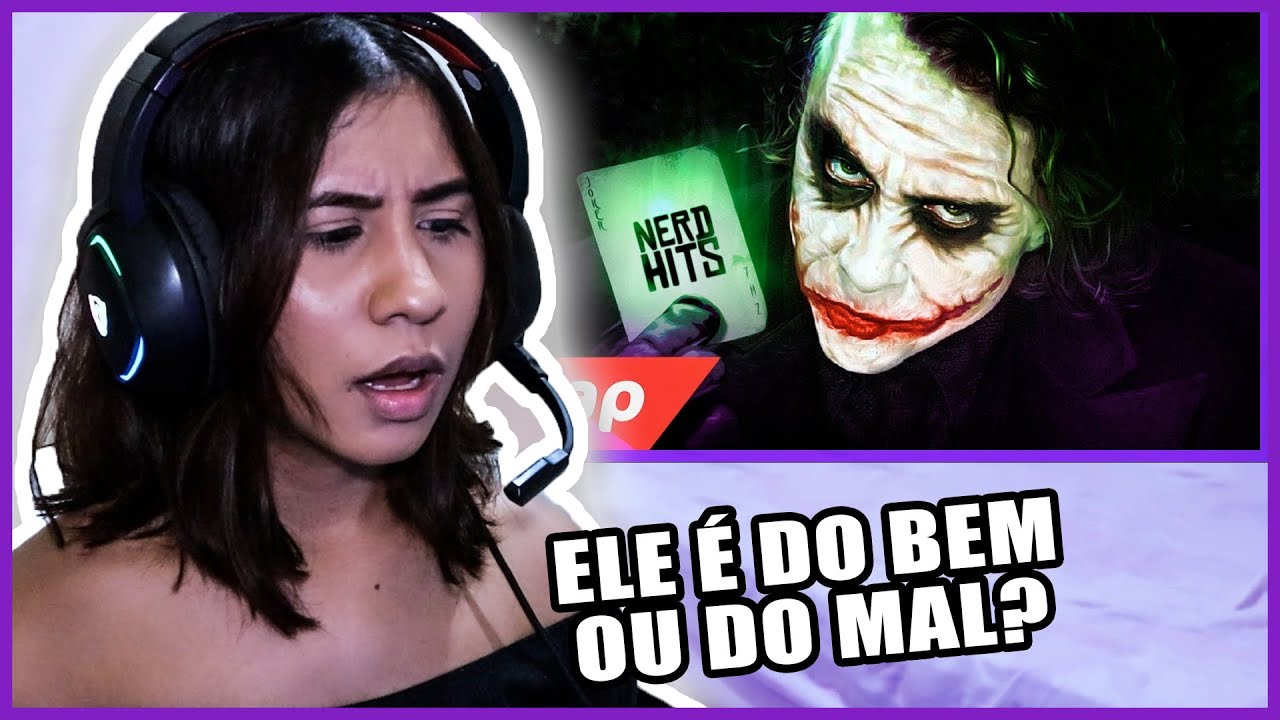 REACT - 7MINUTOZ - RAP DO CORINGA PORQUÊ ESTA TÃO SÉRIO
