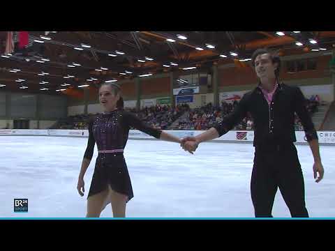 Gabriella Izzo Luc Maierhofer SP Nebelhorn Trophy 2025