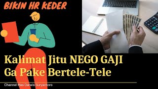 3 Template Kalimat Jitu Negosiasi Gaji Bahasa Inggris dan Indonesia