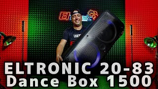 ELTRONIC 20 83 DANCE BOX 1500 Долгожданное поступление мощной колонки с аккумулятором и караоке !