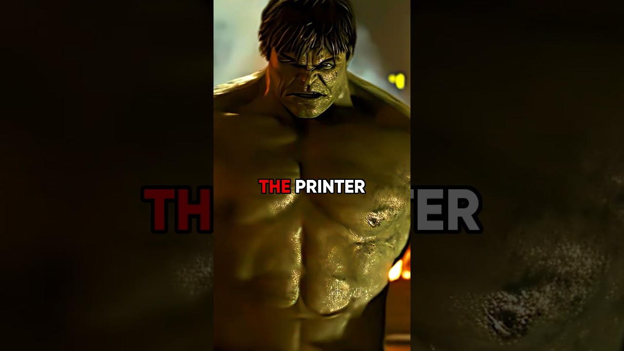 The Hulk Was Never Supposed to Be Green 😳💚