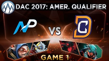 Team NP vs DC Game 2 - DAC 2017 Americas Qualifier: Playoffs - @DakotaCox @FoggedDota