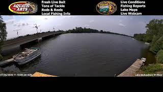 Lake Mohawksin & Wisconsin River Live Cam, Tomahawk, WI