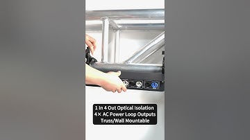 How to Mount a Pknight DMX Splitter on Trussing