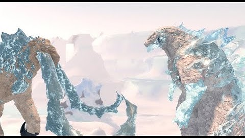 Frozen Behemoth Vs Frostbite Godzilla | Kaiju Universe