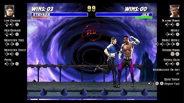 Mortal Kombat legacy kollection umk3 Wavenet stryker infinite gone