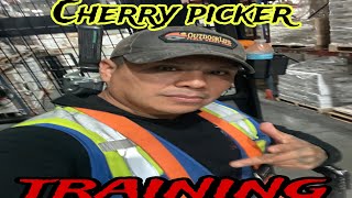 How to handle a cherry picker step by step ￼ cherry picker training