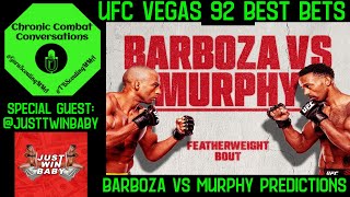 Barboza Vs Murphy Best Bets | UFC Vegas 92 Predictions