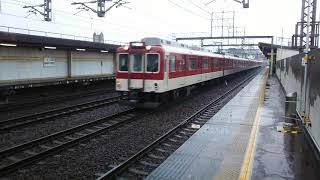 近鉄南大阪線 準急河内長野行き 6020系C73編成+6407系Mi12編成+6200系U09編成 通過シーン