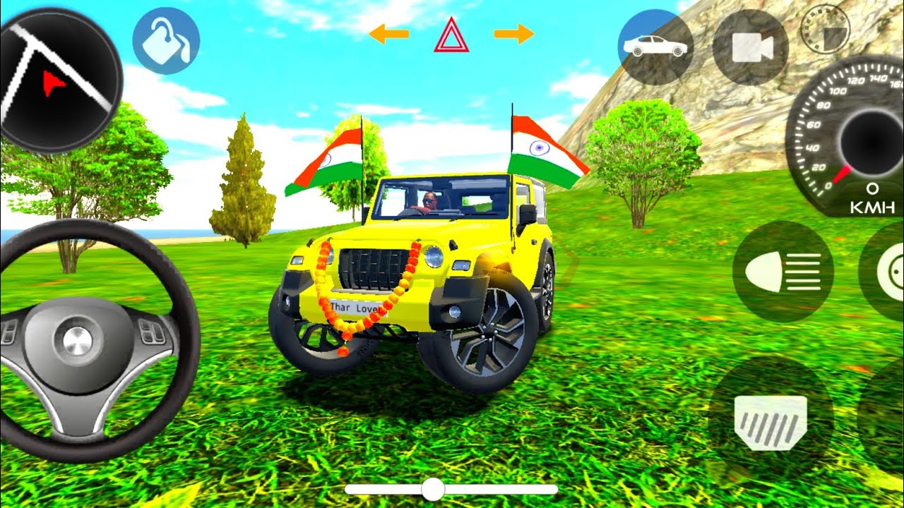 Modified Mahindra 😎Thar Cars Game: Indian Car Game (Gadi Wala Game 🎮)Cars Game Android Gameplay#2026