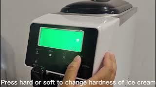 GSEICE ST16E Ice Cream Machine Soft and Hard Adjusting Guide