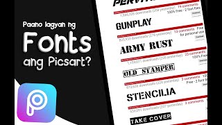Paano lagyan ng Fonts ang Picsart? screenshot 5