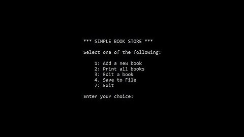 Simple Book Store In C++ With Source Code | Source Code & Projects