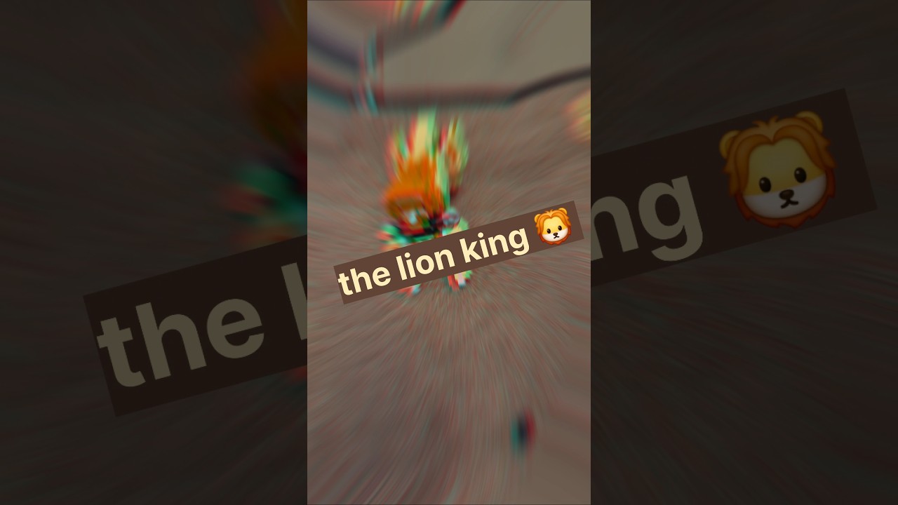 The lion king🦁