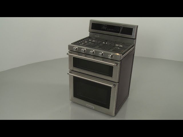 Kitchenaid Double Oven Gas Range