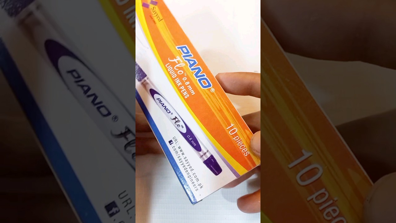 Piano Flo |   پیانونےکمال کی پنسل بنا دی | Stationery | Pencil | #viral #stationaryshop