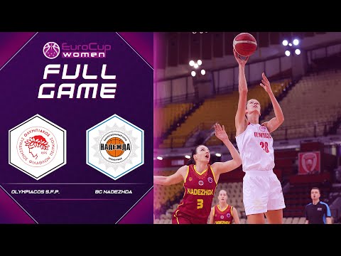 LIVE - Olympiacos S.F.P. v BC Nadezhda | EuroCup Women 2021-22