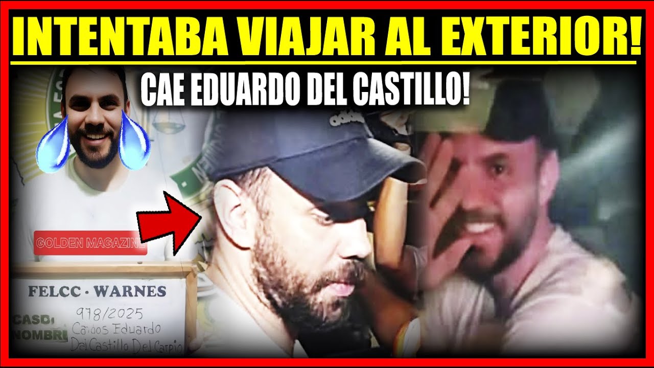 Cae Eduardo Del Castillo es detenido en Viru Viru Intentaba viajar al exterior!!