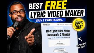 Best FREE Lyric Video Maker for Artists | Easy & Professional