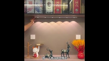 Đèn cảm biến tự động sáng thanh trắng siêu mỏng 3 màu sắc 2 chế độ cảm ứng dán tường