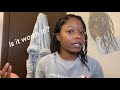 Doing plaits on my natural hair! |protective style | “mini braids”