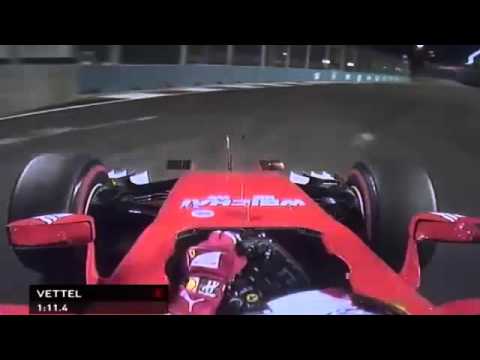 F1 2015 Singapore GP Sebastian Vettel Pole Position Lap