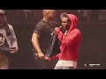 KENDRICK LAMAR DEMAR DEROZAN RUSSELL WESTBROOK FRIENDS NOT LIKE US AT POP OUT CONCERT 