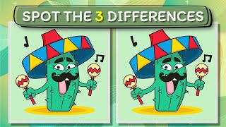 【Level : Normal】 Spot the Difference: Catch the Change  A Cartoon Difference Hunt!