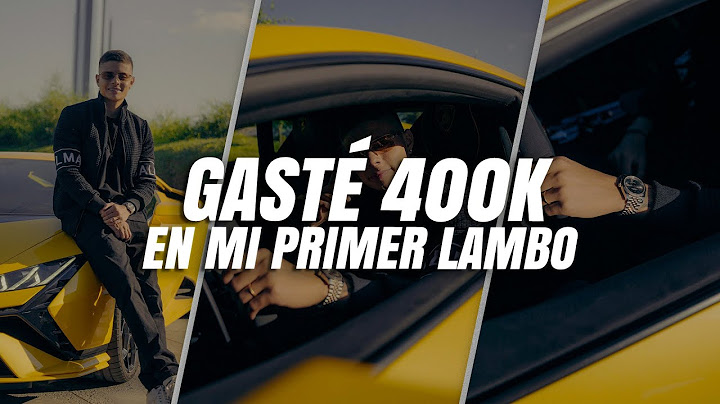 Compré mi primer Lamborghini en Dubái | Mi experiencia y cómo lo hice posible