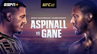 UFC 321 LIVESTREAM ASPINALL VS GANE FULL FIGHT NIGHT COMPANION & PLAY BY PLAY