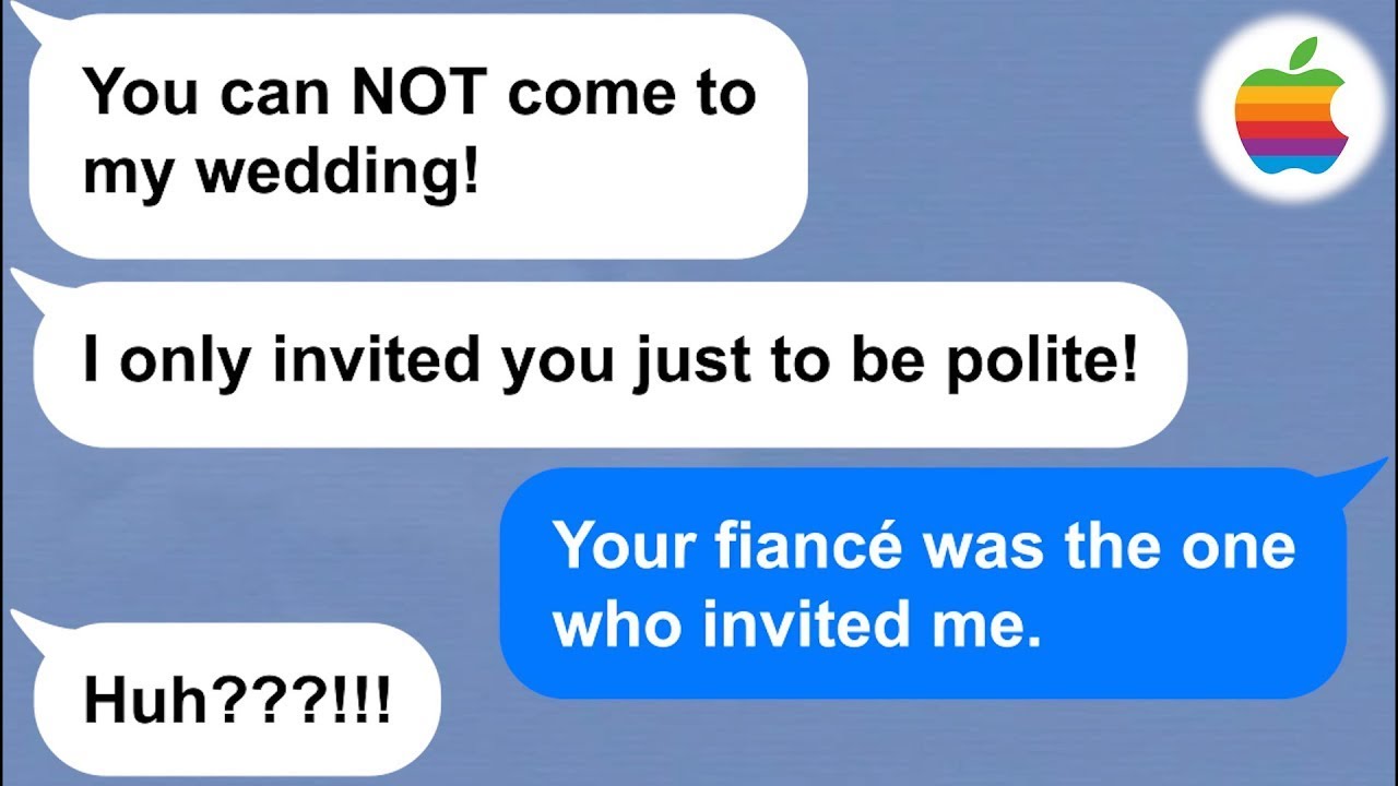 【Apple】She kicked me out of her wedding for being too old! She needs to learn her lesson!