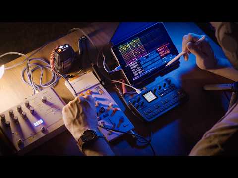 ambient exploration with the MVAVE FM-1, SideKick, Microcosm, & XYNTHESIZR App