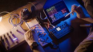 ambient exploration with the MVAVE FM-1, SideKick, Microcosm, & XYNTHESIZR App
