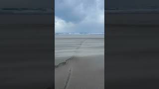 A very windy day in Cannon Beach