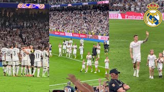 Emotional Scenes As Toni Kroos Says Goodbye To The Santiago Bernabeu After His Last Home Game