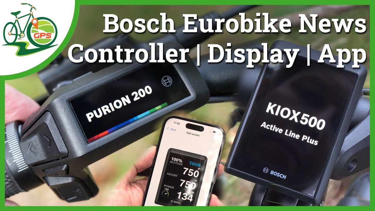 Bosch Purion 200, KIOX 500, Flow App 🚴 Smart System Eurobike Neuheiten  2024 🆕 