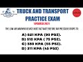 Truck mechanic red seal questions and answers 2024