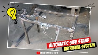 Side Stand Retrieval System For Two Wheeler| Mechanical Project| College Project|