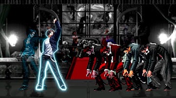 [KOF Mugen] Neo Kyo vs Orochi Iori Team