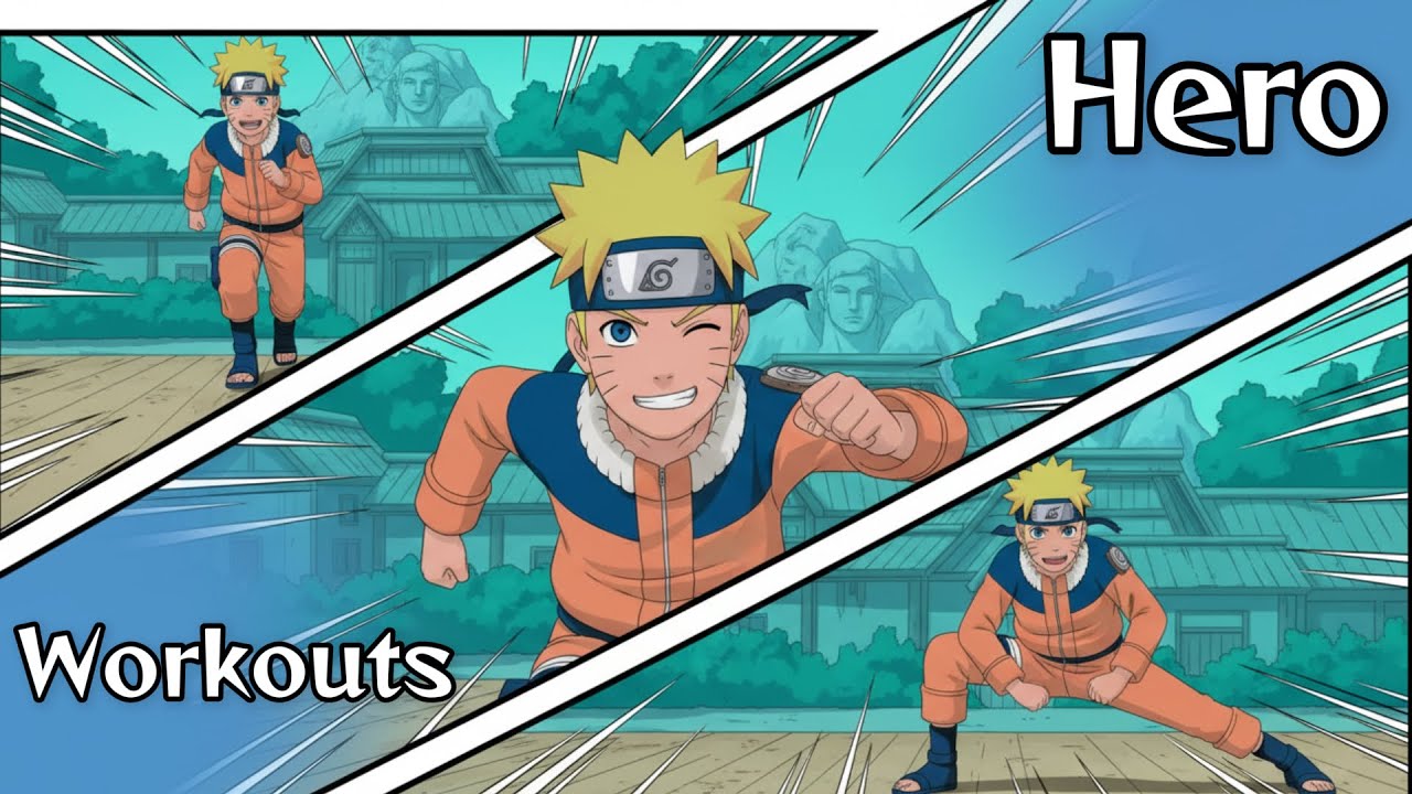 Can You Survive Naruto’s Training? 💪 Anime Workout Challenge