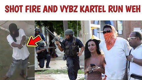 Sh0t F!re And Vybz Kartel BANNED From Gregory Park The Don Dem RUSH Him Wth Big Gvn