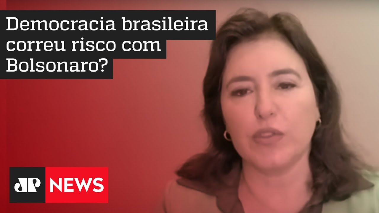 Tebet diz que Bolsonaro cria fantasias sobre resultados eleitorais e flerta com autoritarismo Tebet diz que Bolsonaro cria fantasias sobre resultados eleitorais e flerta com autoritarismo