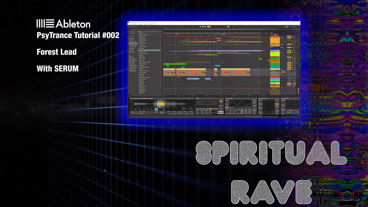 Ableton Live - PsyTrance Tutorial #2 Forest Lead with Serum - YouTube