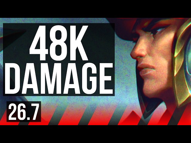 XIN ZHAO vs FIORA (TOP) | 48K damage, 7k gold comeback | KR
