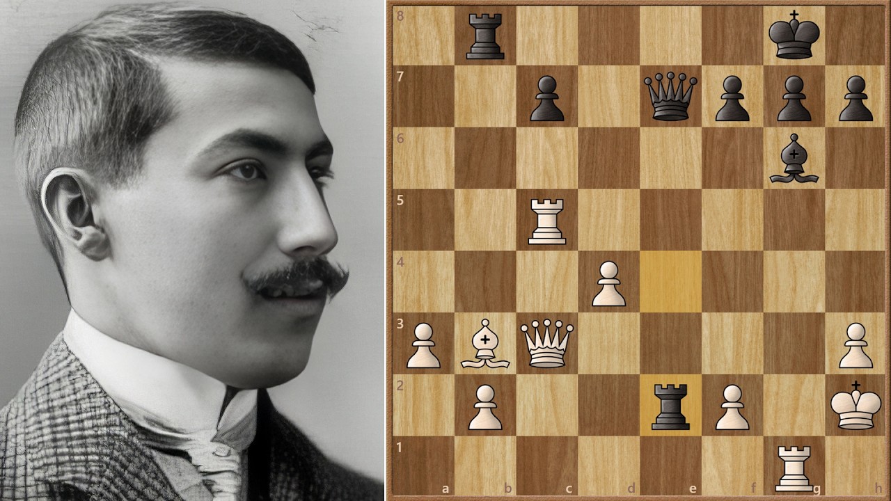 Lasker Described it as Witchcraft || Rudolf Spielmann vs Akiba Rubinstein || St. Petersburg (1909)