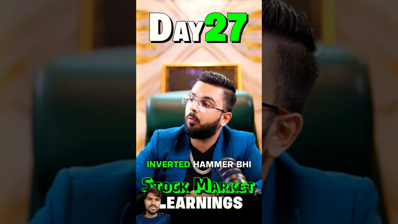 Day 27: Inverted Hammer Candlestick Pattern Explained | 