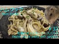 料理　パスタ　ハムクック　　＃31　牡蠣のオイスターソースパスタ