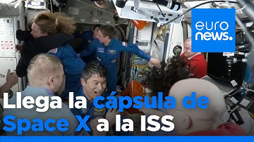 La tripulación de reemplazo llega a la ISS, donde dos astronautas atrapados llevaban 9 meses varados